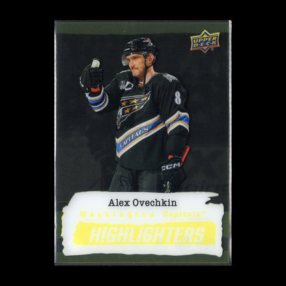 2023-24 UD Series 2 ALEXANDER OVECHKIN #HL-10 Highlighters Yellow