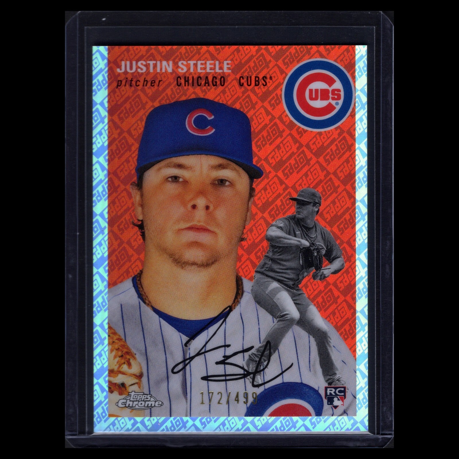 2023 Topps Chrome Platinum JUSTIN STEELE #148 Rookie Topps Refractor /499