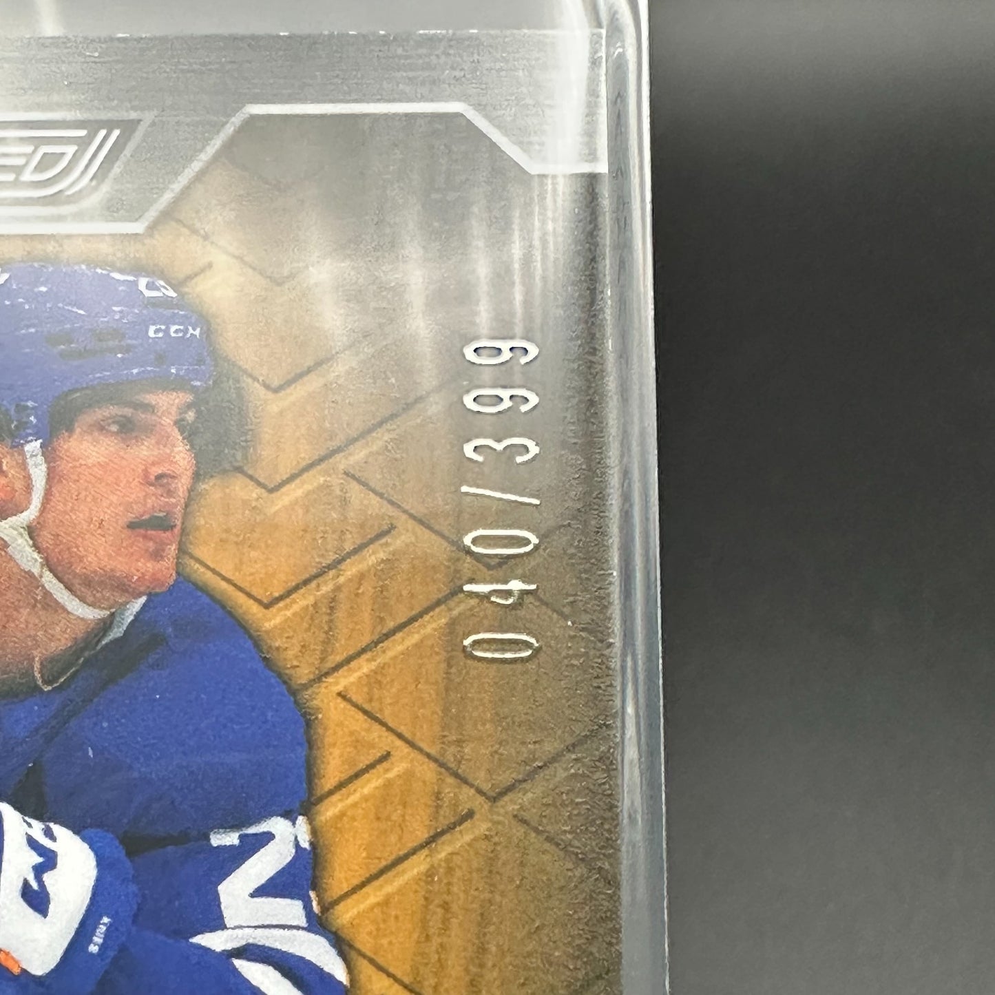 2023-24 UD Engrained MATTHEW KNIES #106 Oak Rookie RC /399