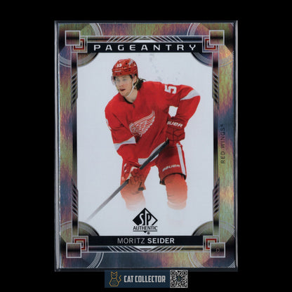 2014-25 UD SP Authentic MORITZ SEIDER #P-51 Pageantry