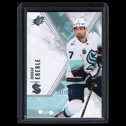 2021-22 UD SPx JORDAN EBERLE #7 131/299 - Seattle Kraken