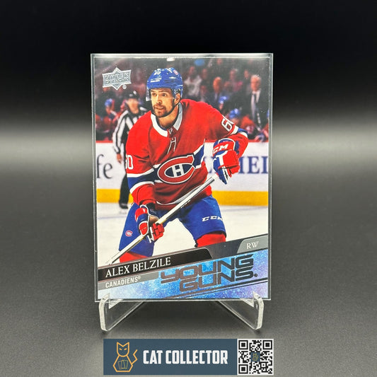 2020-21 UD Series 1 ALEX BELZILE #230 Young guns RC Montreal Canadiens