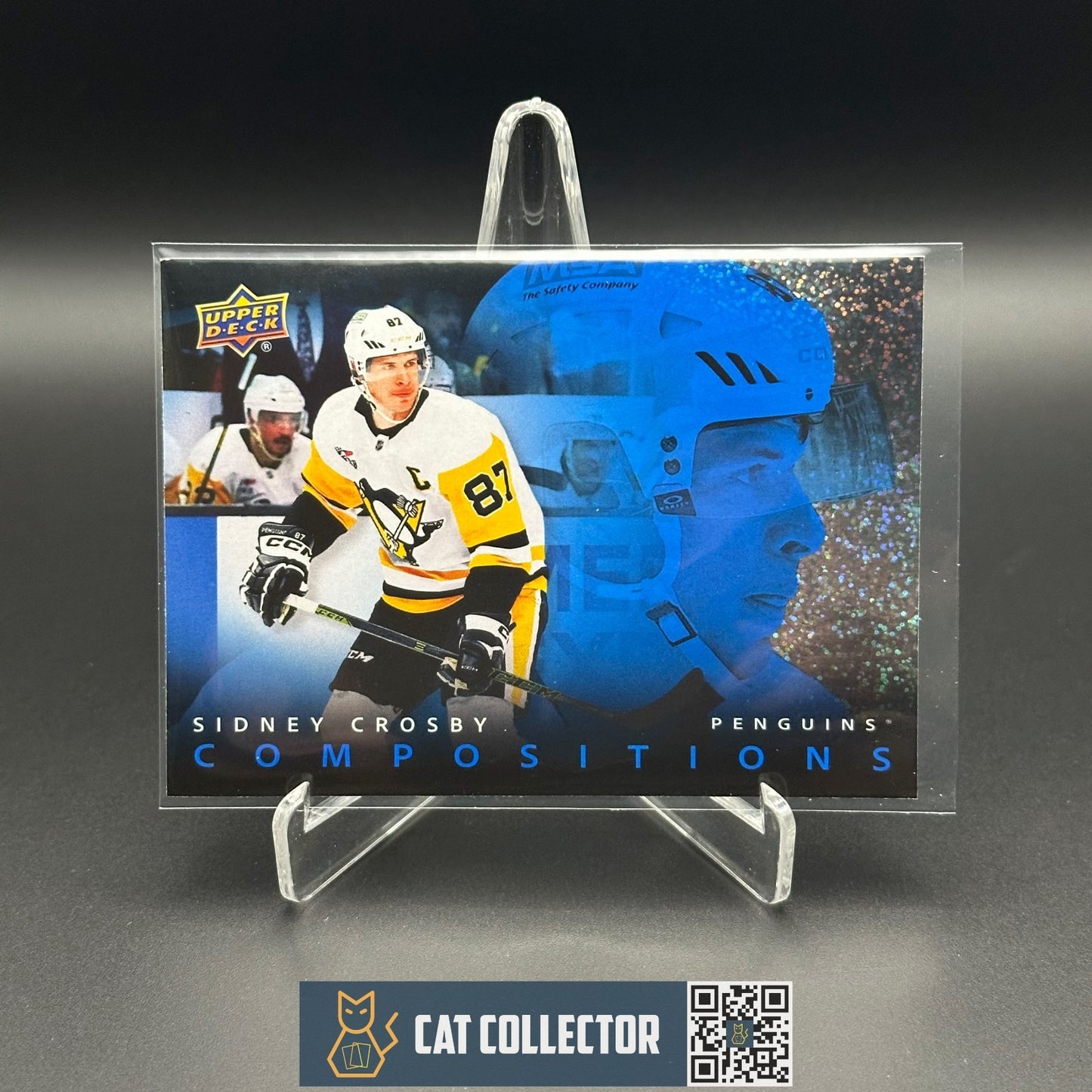 2025-26 UD Series 1 SIDNEY CROSBEY #CMP-22 Compositions Speckle