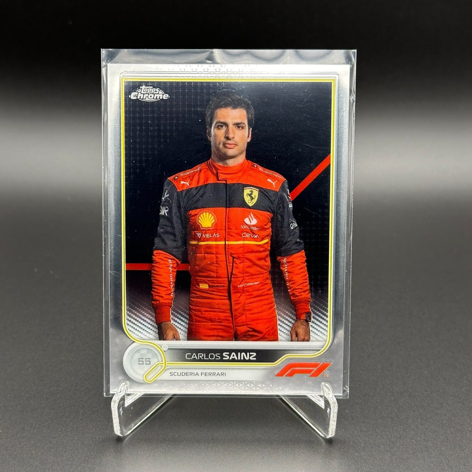2022 Topps Chrome F1 Formula 1 CARLOS SAINZ #29 - Scuderia Ferrari
