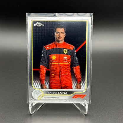 2022 Topps Chrome F1 Formula 1 CARLOS SAINZ #29 - Scuderia Ferrari