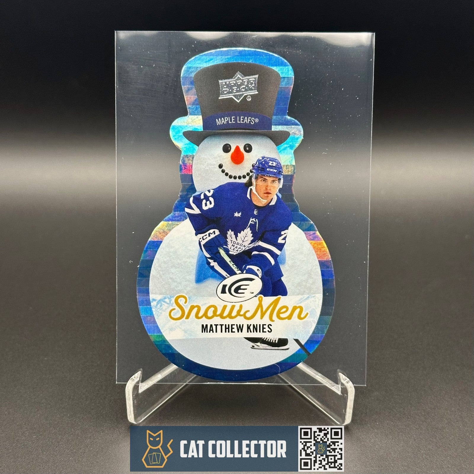 2023-24 UD Ice MATHEW KNIES #SM-30 SnowMen Rookie RC - Toronto Maple Leafs