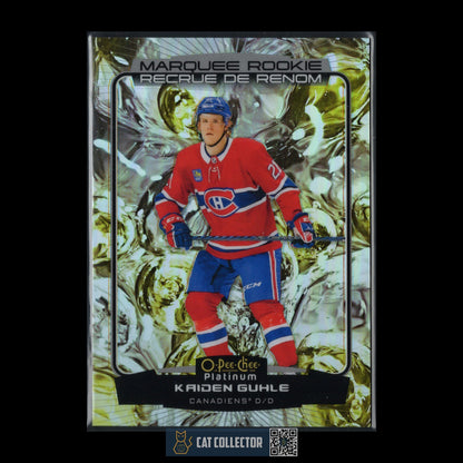 2022-23 O-Pee-Chee Platinum KAIDEN GUHLE #292 Liquid Metal Marquee Rookie /349