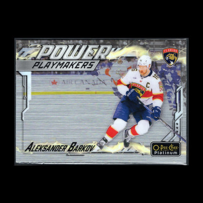 2024-25 O-Pee-Chee Platinum ALEKSANDER BARKOV #PM-9 Power Playmakers