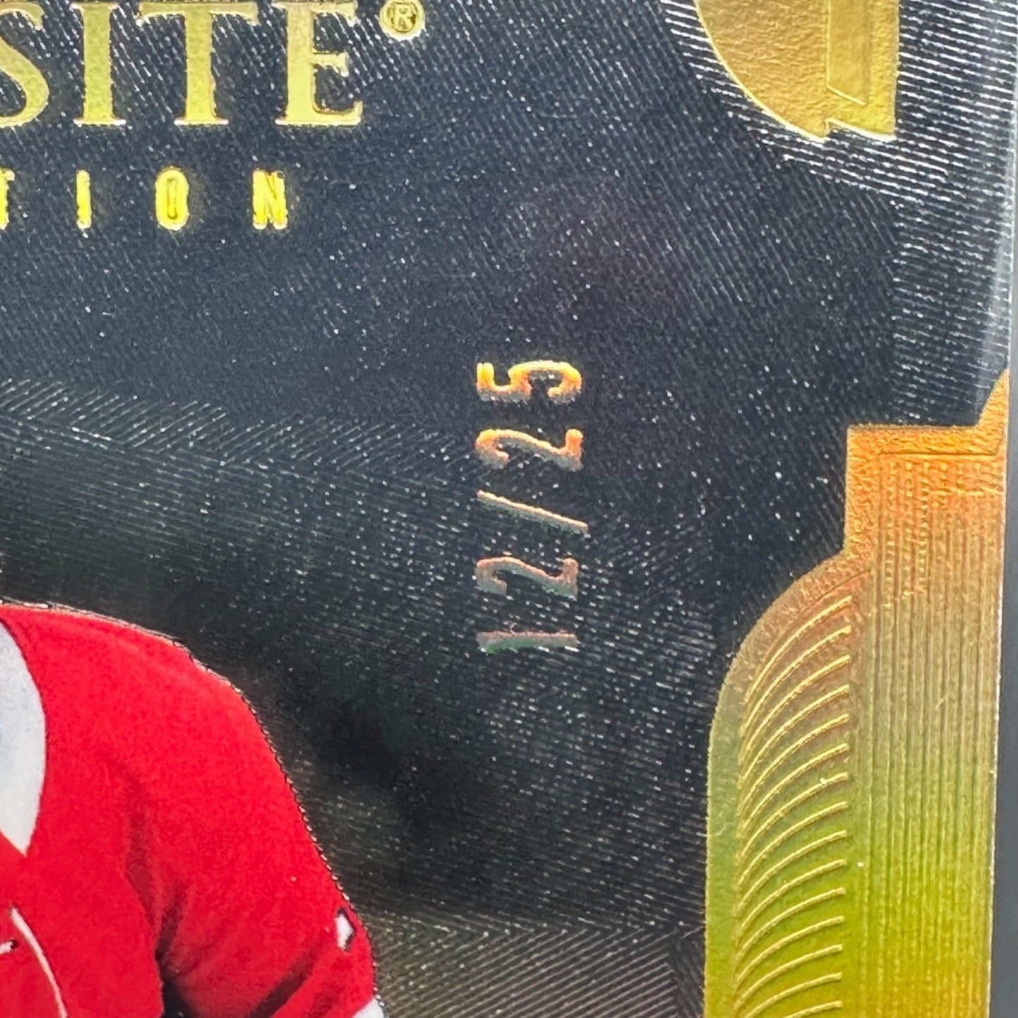 2025-26 UD Exquisite Collection COLE CAUFIELD #V-CC Gold Spectrum /25