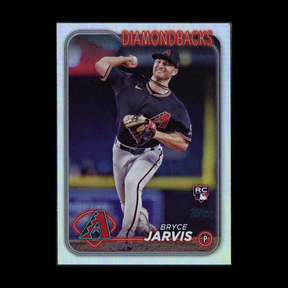 2024 Topps Series 2 BRYCE JARVIS #363 Rainbow foil Rookie RC Arizona Diamondback