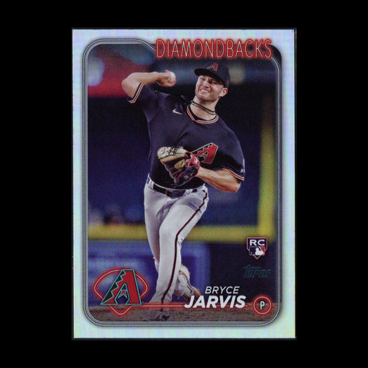 2024 Topps Series 2 BRYCE JARVIS #363 Rainbow foil Rookie RC Arizona Diamondback