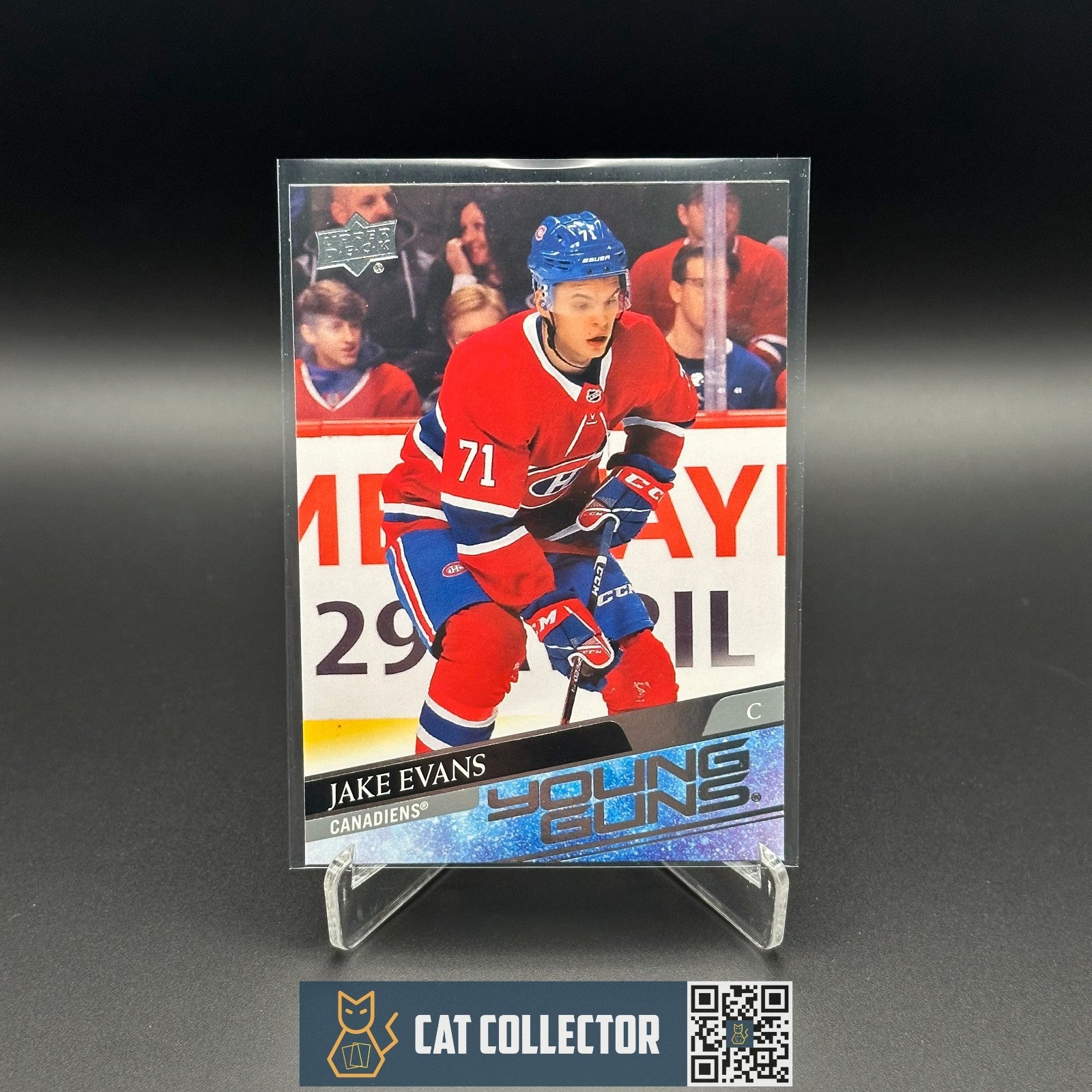 2020-21 Upper Deck Series 1 JAKE EVANS #247 Young guns RC Montreal Canadiens