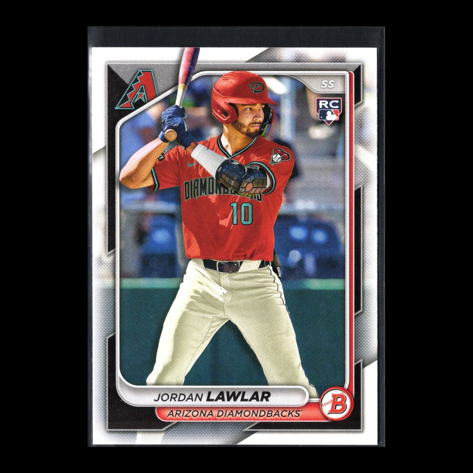 2024 Topps Bowman JORDAN LAWLAR #96 Prospect RC - Arizona Diamondbacks