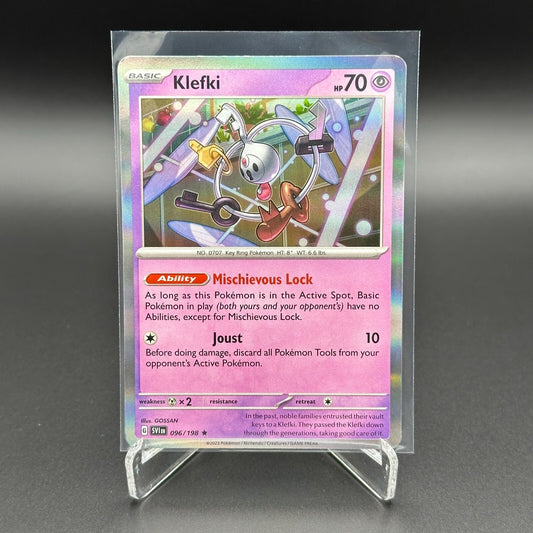 2024 Pokemon TCG Scarlet & Violet KLEFKI #96/198 Holo