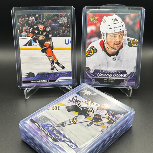 2023-24 UD Series 1, 2 and Extended YOUNG GUNS ~ YOU PICK from the list!