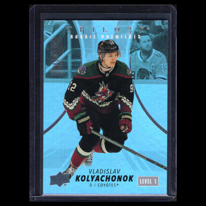 2022-23 UD Trilogy VLADISLAV KOLYACHONOK #128 Rookie RC Level 1 86/999