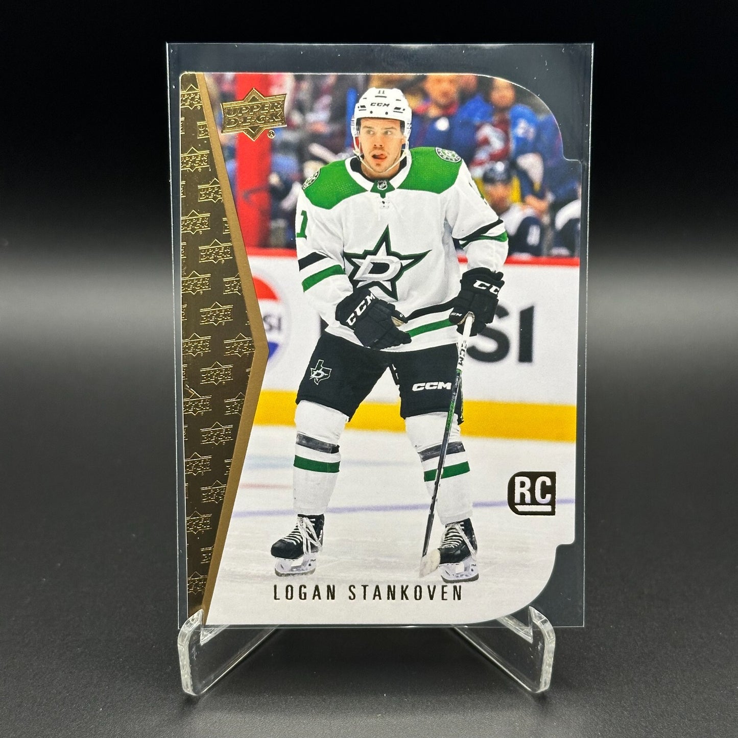 2024-25 UD Series 1 LOGAN STANKOVEN #RDT-3 1994-95 Rookie Die-Cut RC