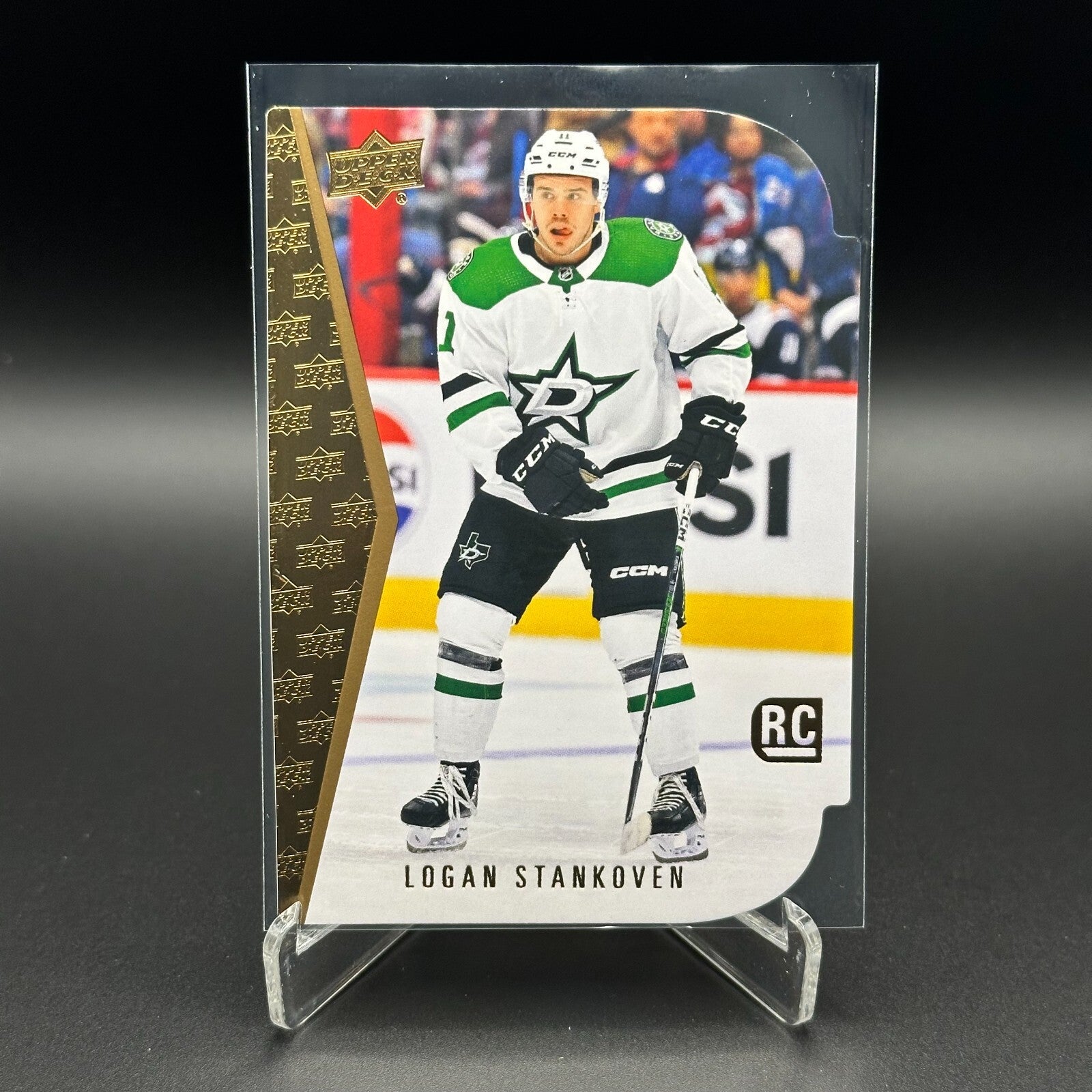 2024-25 UD Series 1 LOGAN STANKOVEN #RDT-3 1994-95 Rookie Die-Cut RC