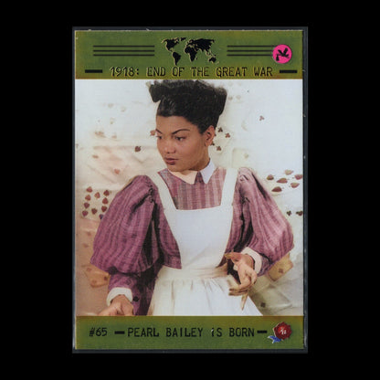 2023 Historic Autograph 1918: End of the Great War PEARL BAILEY #65 Alloy