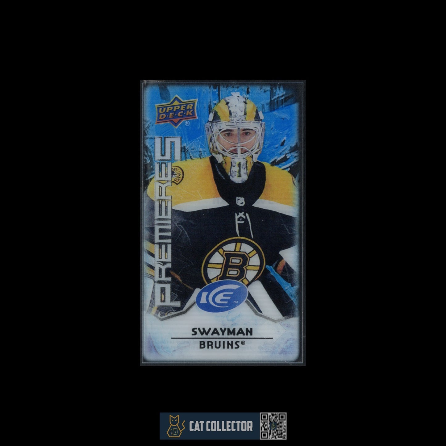 2021-22 UD Ice JEREMY SWAYMAN #MI-46 Premieres Mini RC Rookie - Boston Bruins