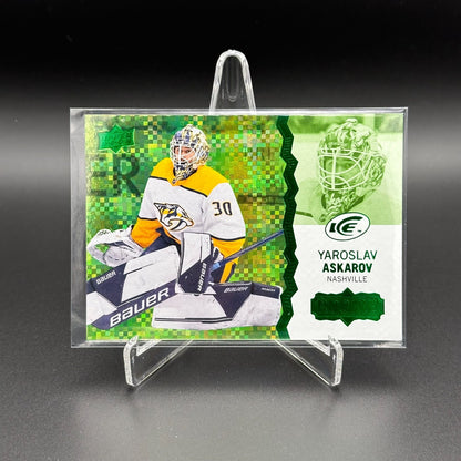 2023-24 Upper Deck Ice BASE & ROOKIE Green parallel ~ YOU PICK from the list!