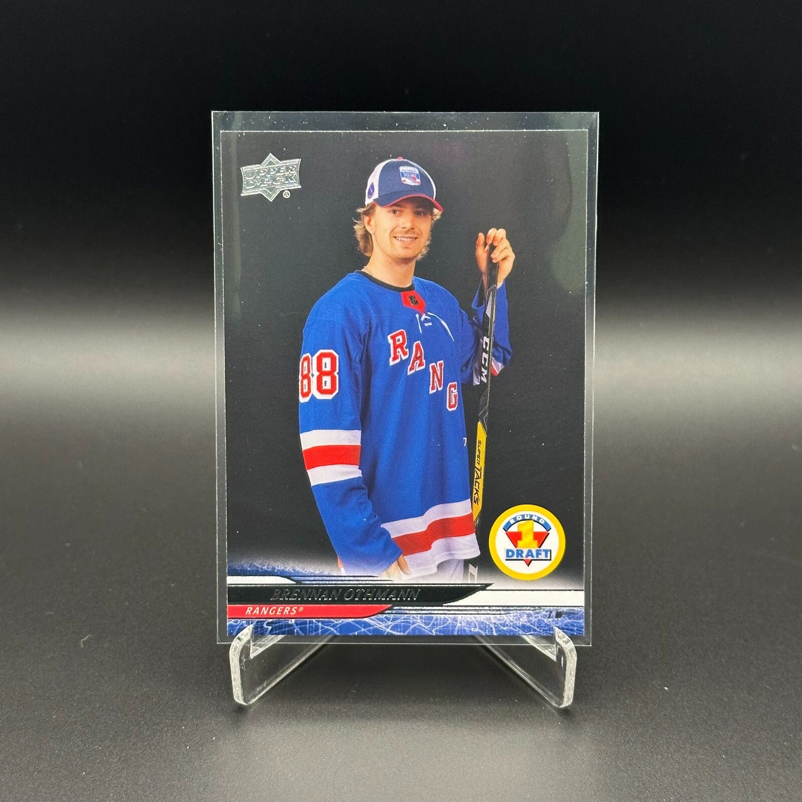 2024-25 UD Extended Series BRENNAN OTHMANN #735 1st Round Draft - NY Rangers