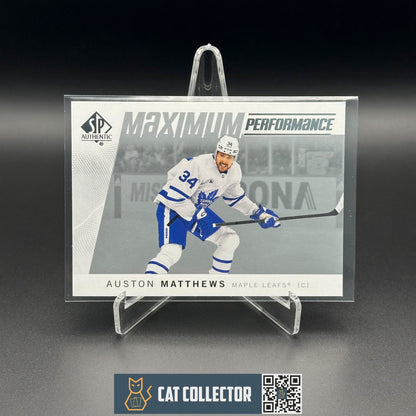 2024-25 UD SP Authentic AUSTON MATTHEWS #MP-23 Maximum performance
