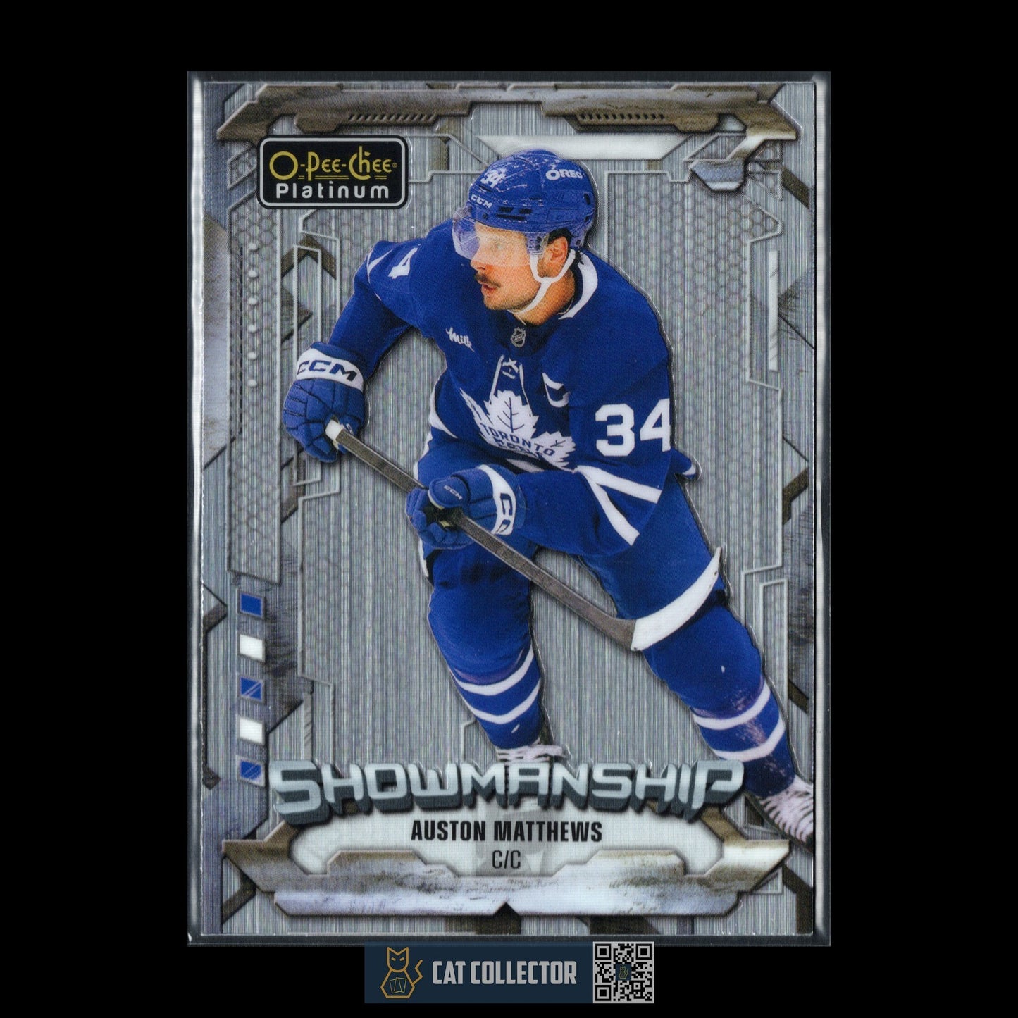 2024-25 O-Pee-Chee Platinum AUSTON MATTHEWS #S-21 Showmanship