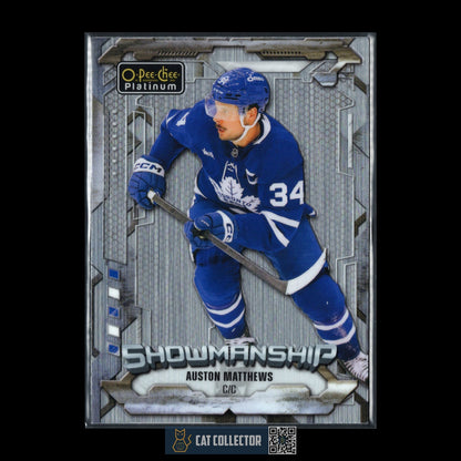 2024-25 O-Pee-Chee Platinum AUSTON MATTHEWS #S-21 Showmanship