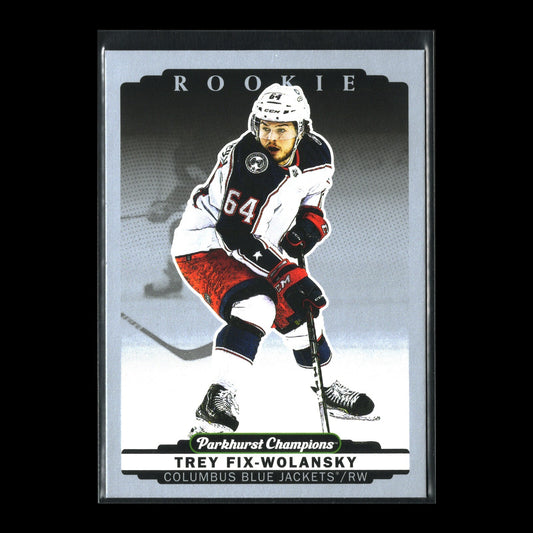 2022-23 UD Parkhurst Champions TREY FIX-WOLANSKY #291 Silver Rookie