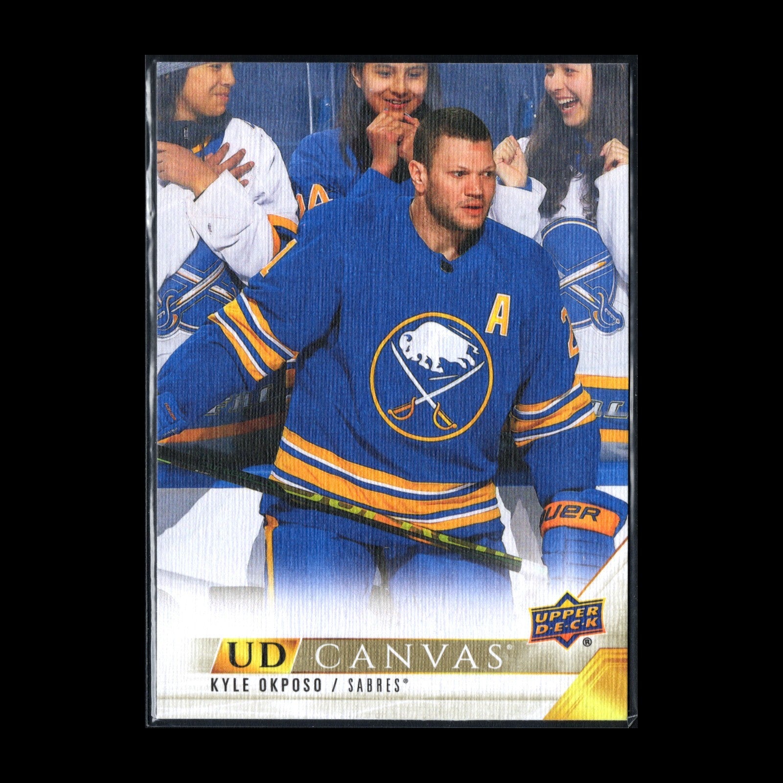 2022-23 UD Series 1 KYLE OKPOSO #C11 UD Canvas - Buffalo Sabres