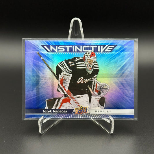 2023-24 UD Series 2 VITEK VANECEK #IN-7 Instinctive - New Jersey Devils