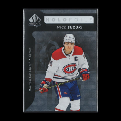 2022-23 UD SP Authentic NICK SUZUKI #HF-22 Holofoils SP - Montreal Canadiens