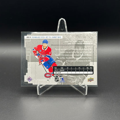 2024-25 UD Extended Series SEAN FARRELL #UD3-13 Die-cut 1998-99 UD3 Rookie RC