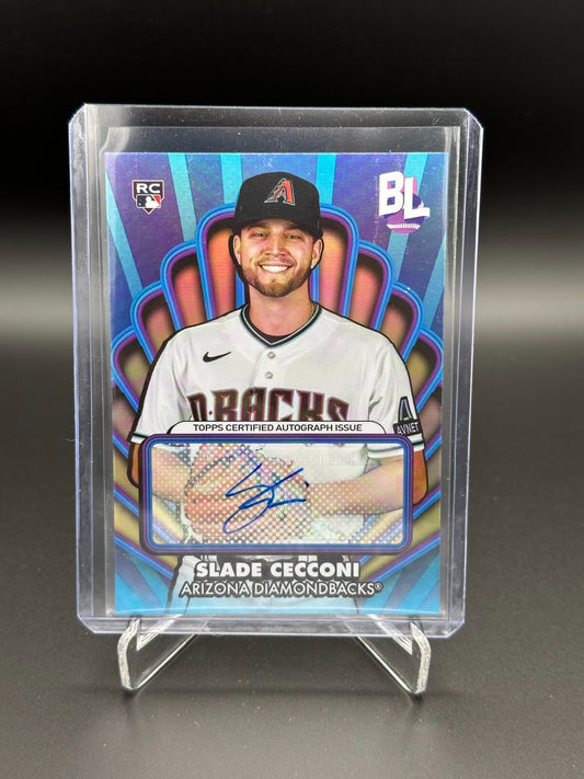 2024 Topps Big League SLADE CECCONI #OAA-SC Rookie Opening Act Autograph