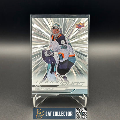 2024-25 UD PWHL KAYLE OSBORNE #57 Young Guns Outburst Rookie - New York Sirens