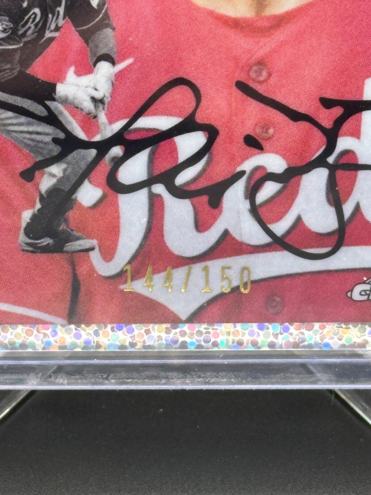 2023 Topps Chrome Platinum Anniv. HARRISON BADER #335 Speckle Refractor /150