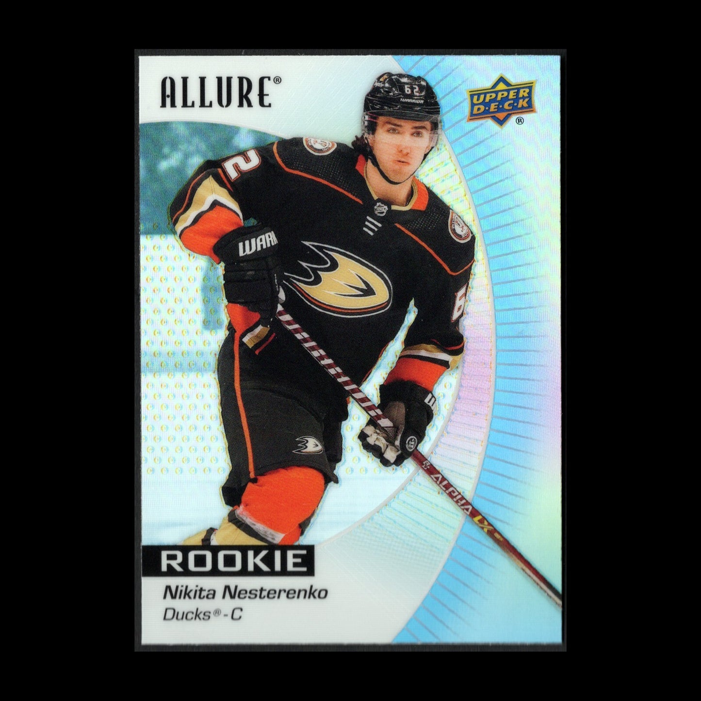 2023-24 UD Allure NIKITA NESTERENKO #113 RC Rookie - Anaheim Ducks