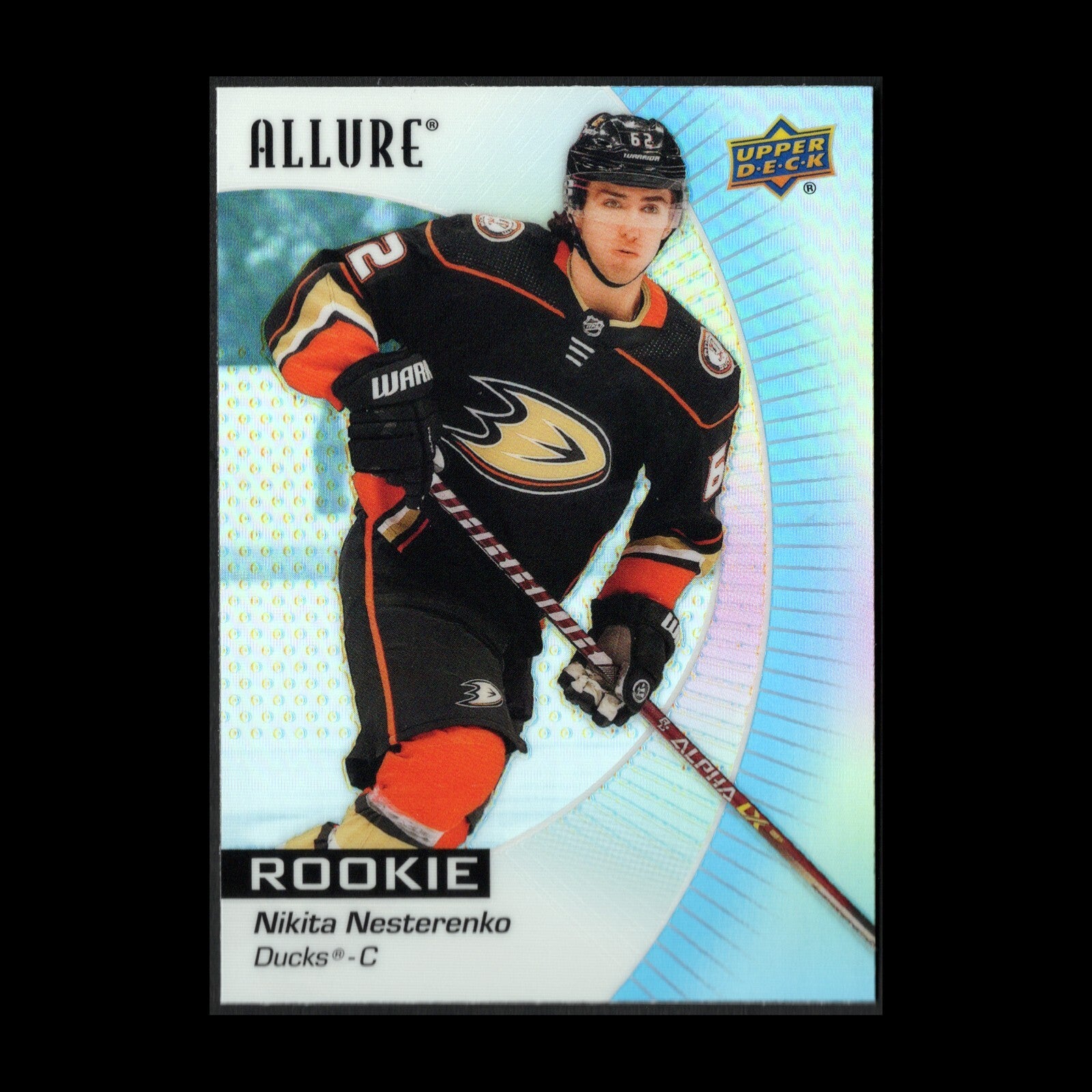 2023-24 UD Allure NIKITA NESTERENKO #113 RC Rookie - Anaheim Ducks