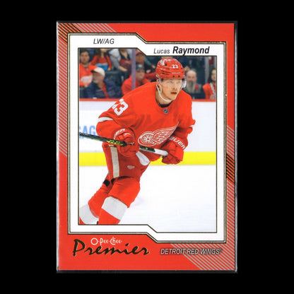 2023-24 O-Pee-Chee LUCAS RAYMOND #P-56 Premier - Detroit Red Wings
