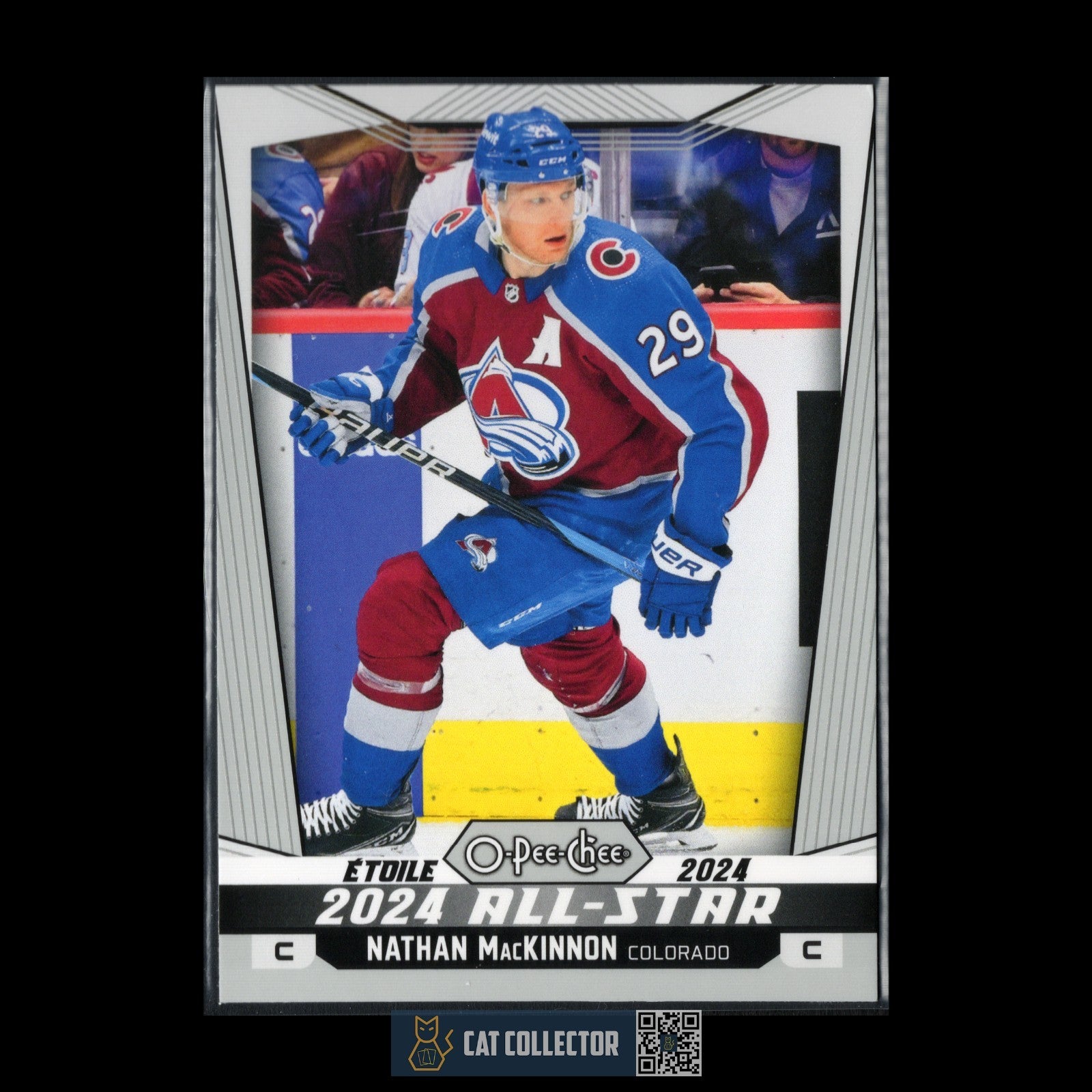 2024-25 O-Pee-Chee Hockey NATHAN MACKINNON #532 2024 All-Star