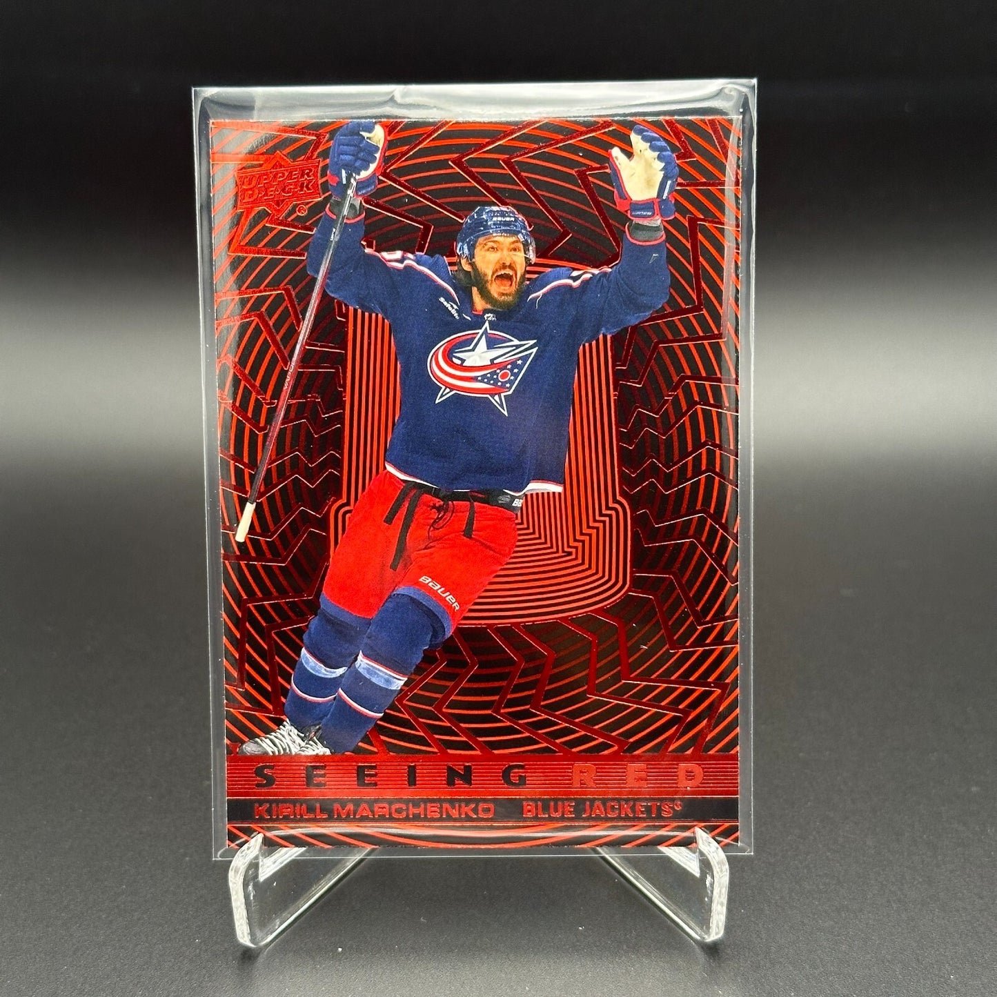 2023-24 UD Extended series KIRILL MARCHENKO #SR-89 Seeing Red