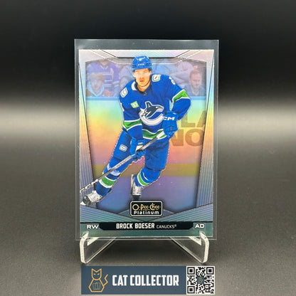 2024-25 O-Pee-Chee Platinum BROCK BOESER #125 Rainbow