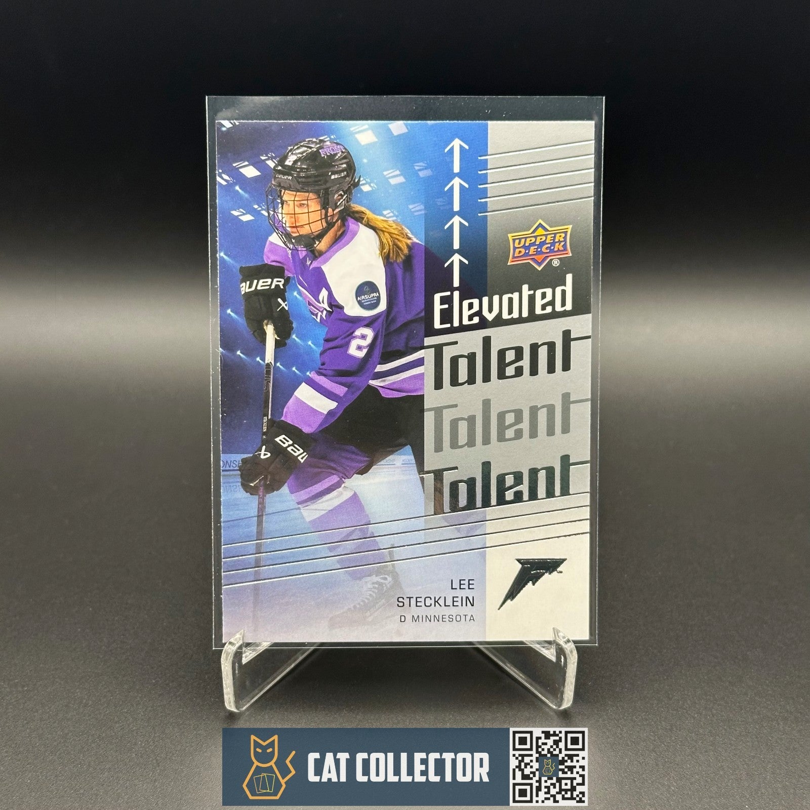 2024-25 UD PWHL LEE STECKLEIN #ET-10 Elevated Talent - Minnesota Frost