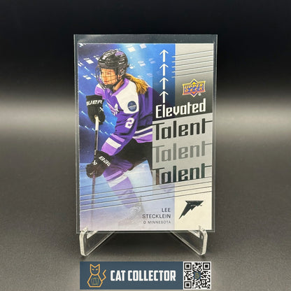 2024-25 UD PWHL LEE STECKLEIN #ET-10 Elevated Talent - Minnesota Frost