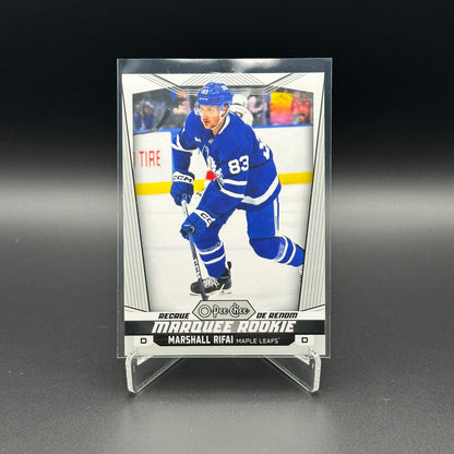 2024-25 O-Pee-Chee MARSHALL RIFAI #558 Marquee Rookie RC