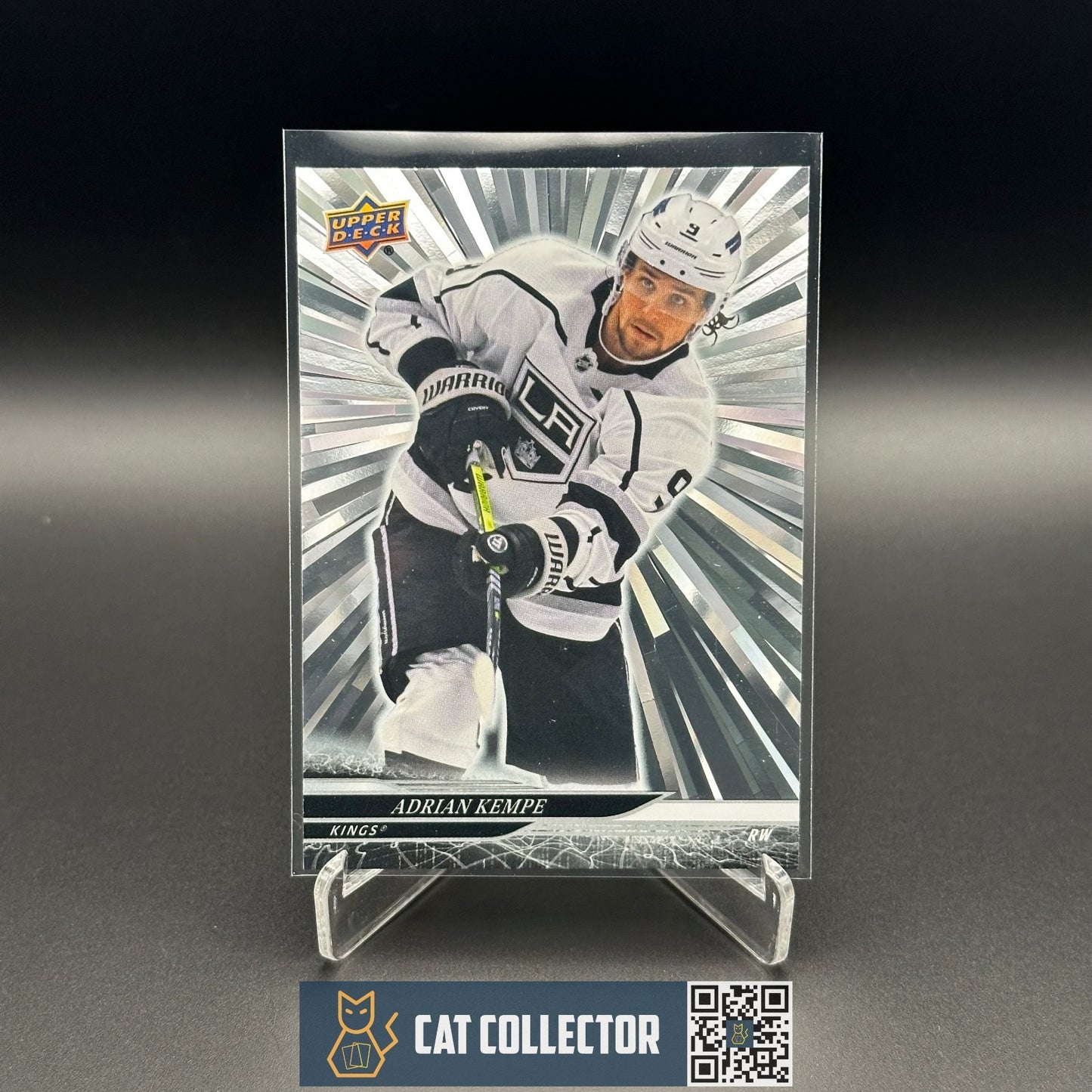 2024-25 Upper Deck Series 1 ADRIAN KEMPE #87 Outburst - Los Angeles Kings