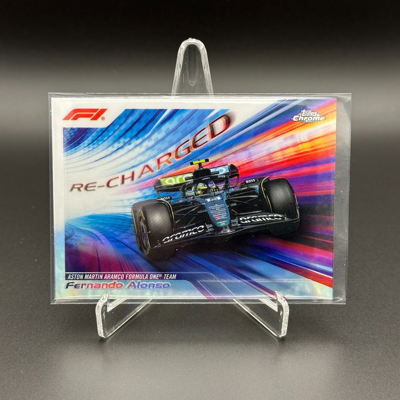 2024 Topps Chrome Formula 1 FERNANDO ALONSO #RECH-11 Re-Charged