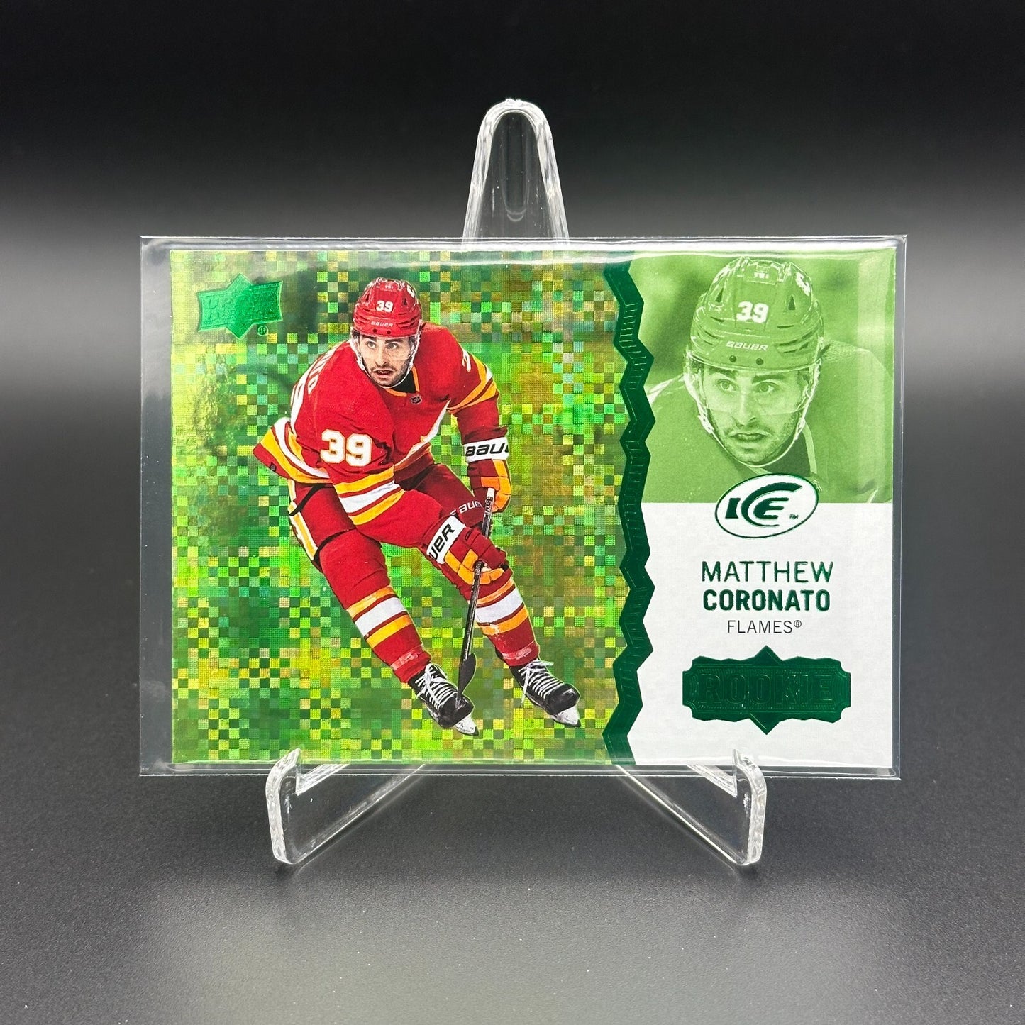 2023-24 Upper Deck Ice BASE & ROOKIE Green parallel ~ YOU PICK from the list!