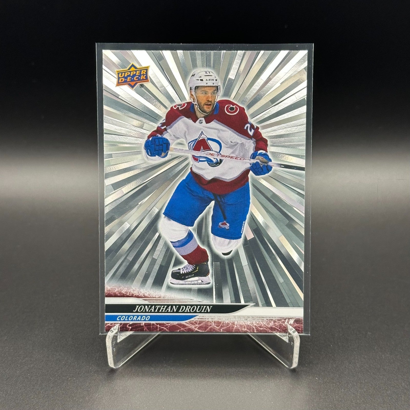 2024-25 UD Series 2 JONATHAN DROUIN #290 Outburst - Colorado Avalanche